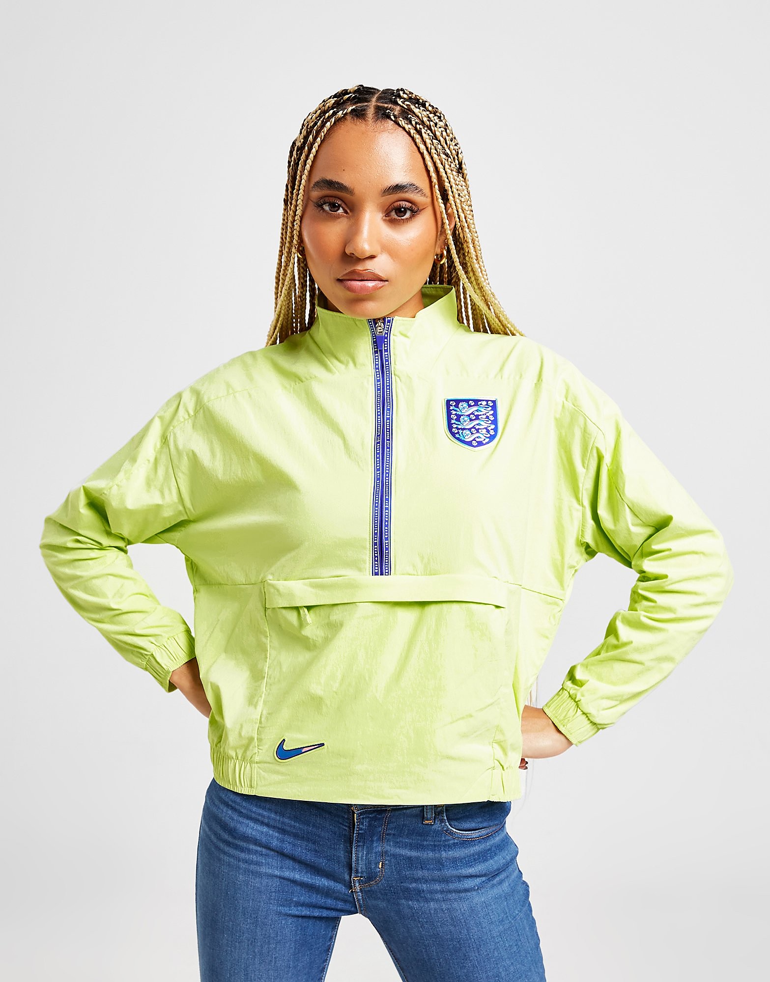 

Nike England WEC 1/4 Zip Jacket - Green - Womens, Green