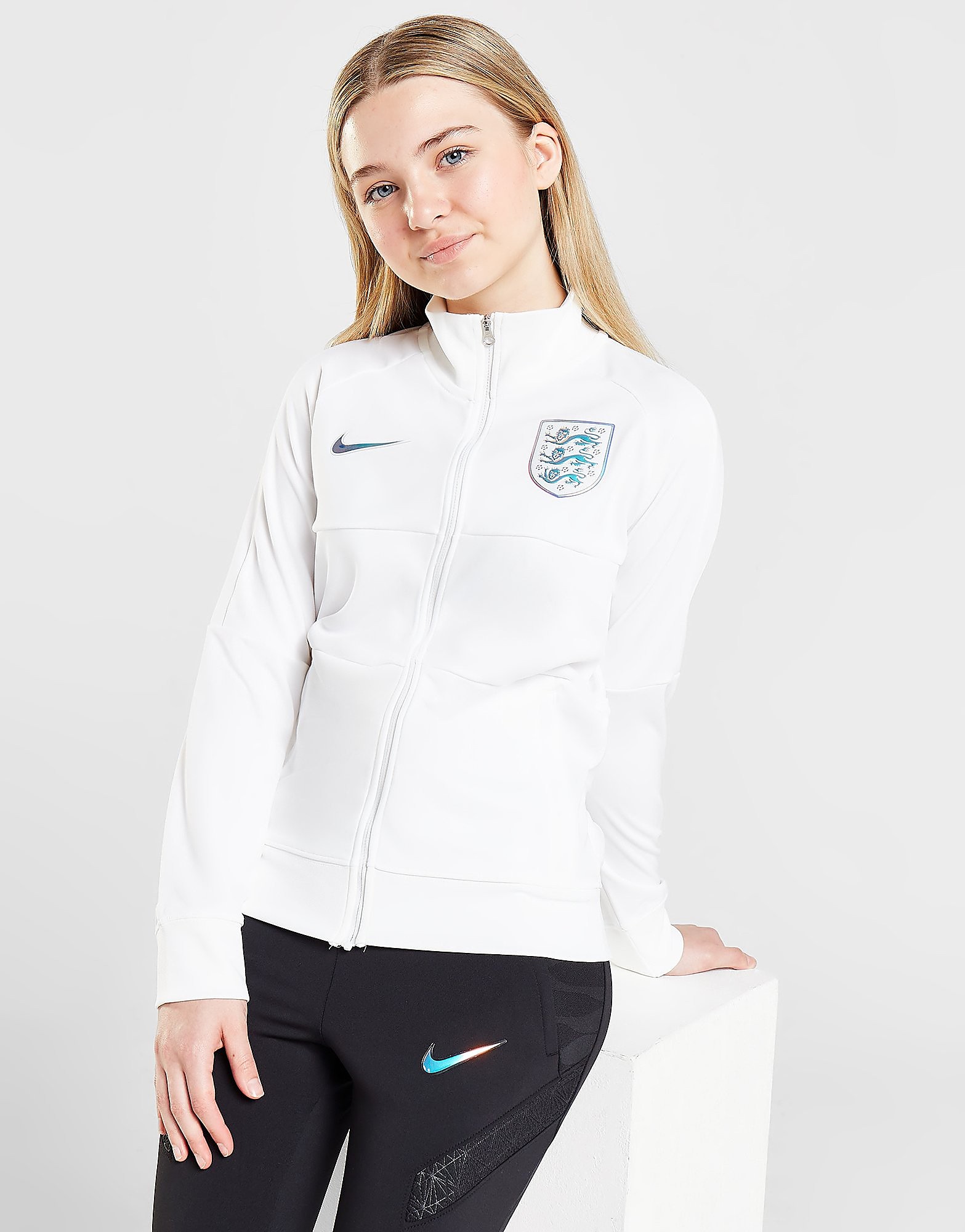 

Nike England WEC Anthem Track Jacket Junior - White - Kids, White
