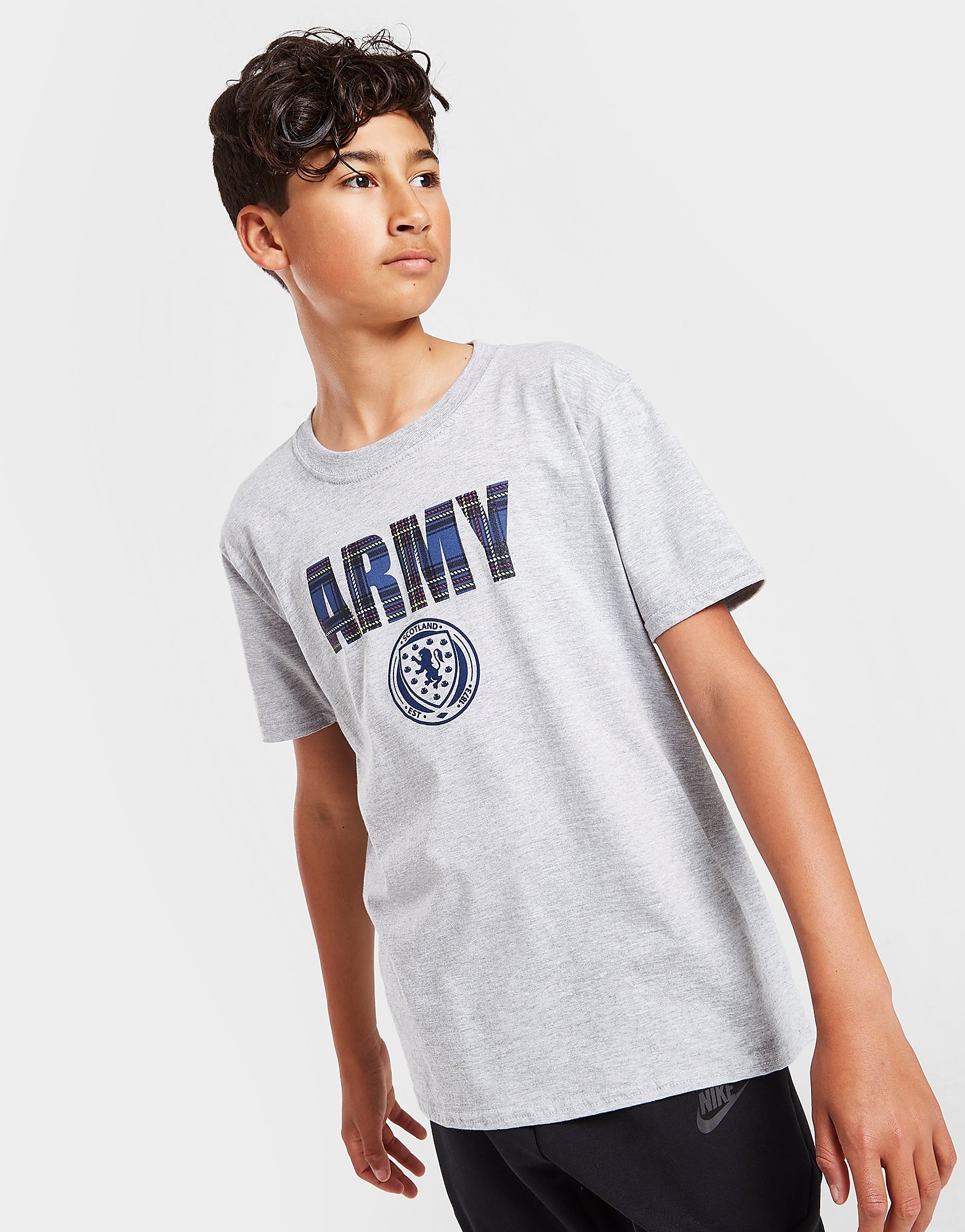 

Official Team Scotland FA Army T-Shirt Junior - Grey - Kids, Grey