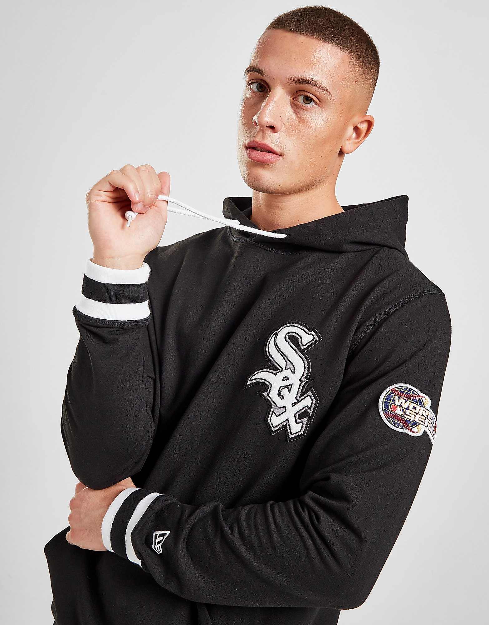 

New Era MLB Chicago White Sox Overhead Hoodie - Black - Mens, Black