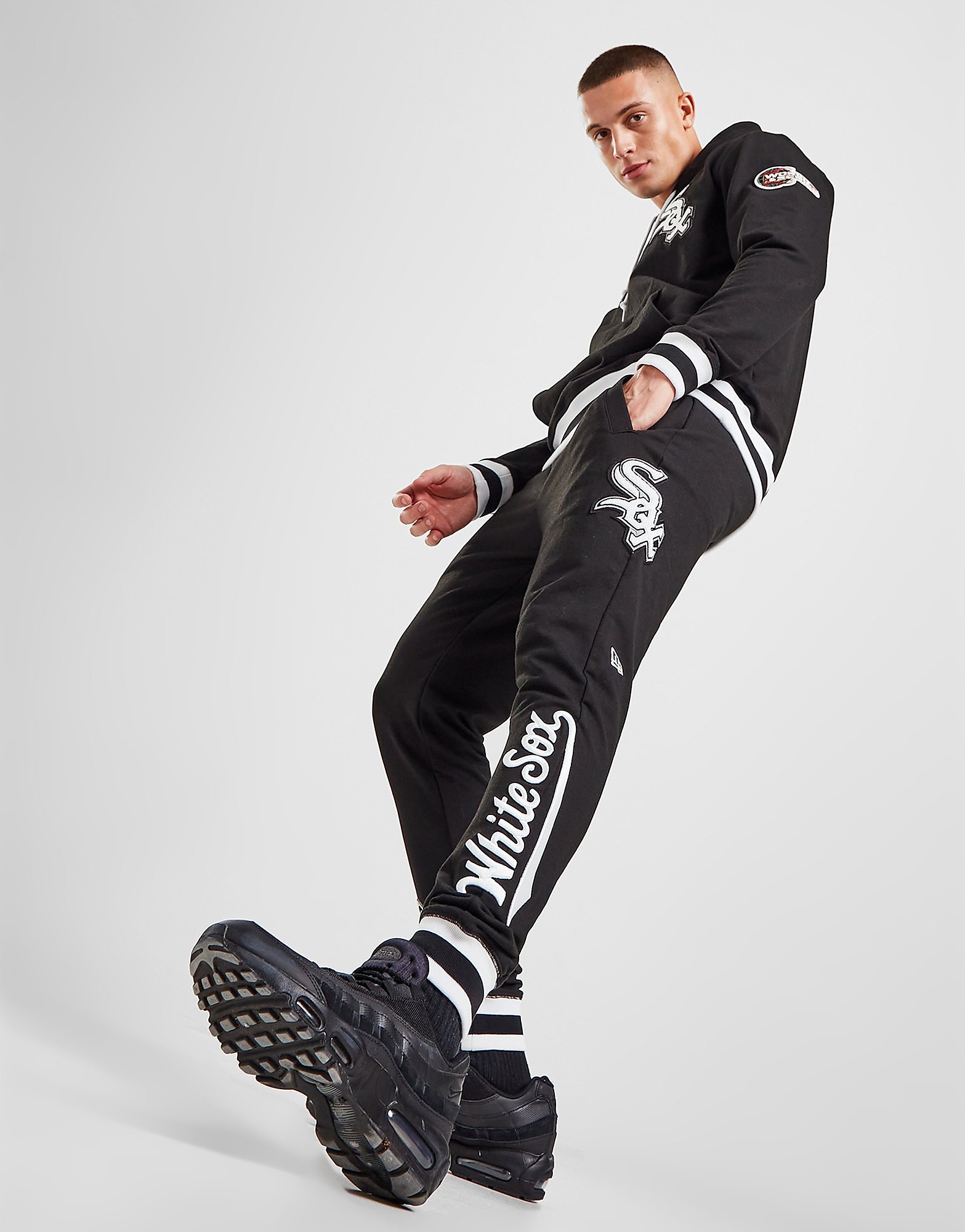 

New Era MLB Chicago White Sox Joggers - Black - Mens, Black
