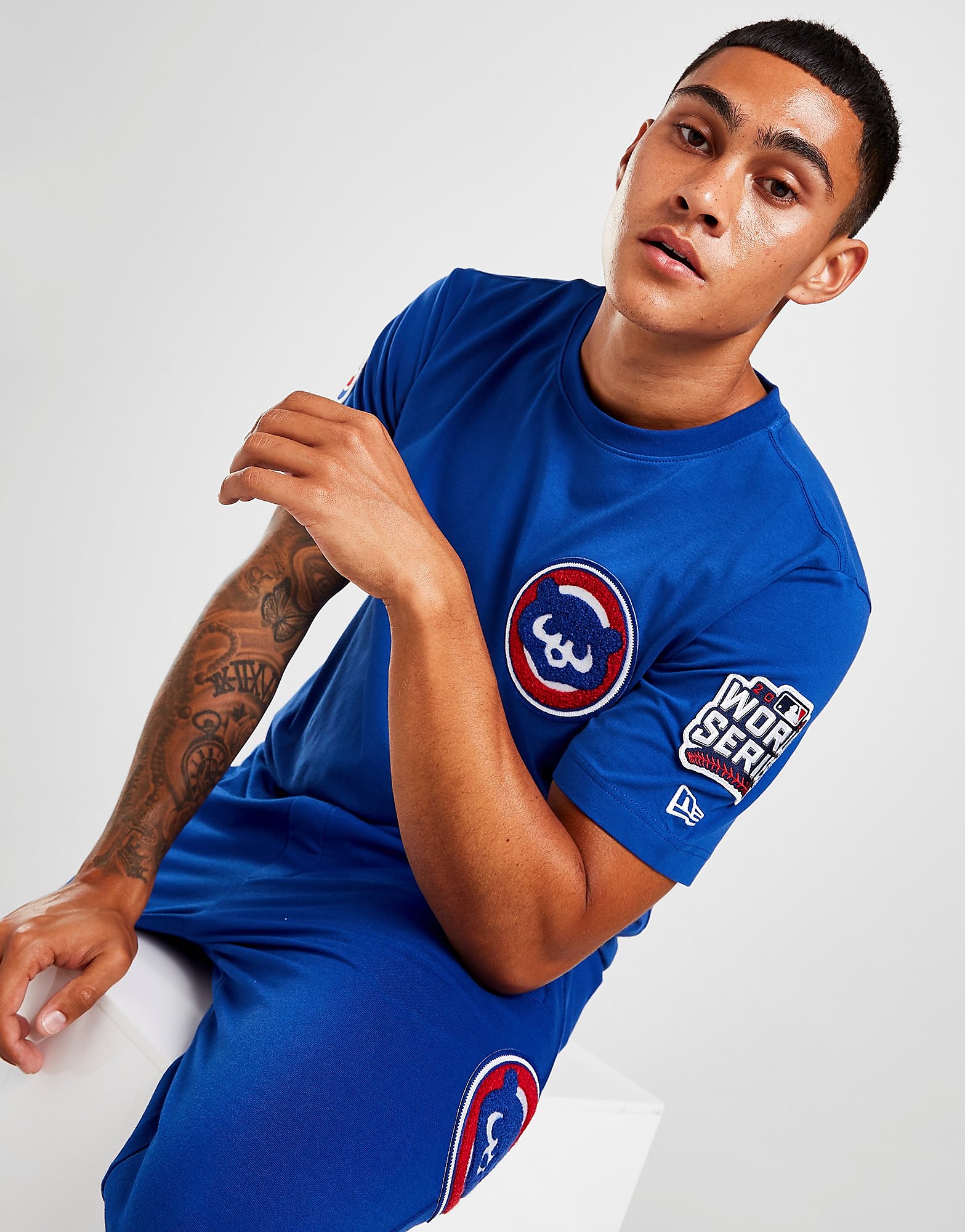 

New Era MLB Chicago Cubs T-Shirt - Blue - Mens, Blue