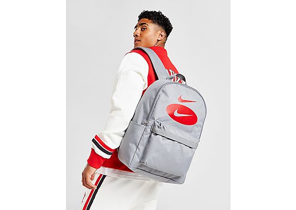 Nike Heritage Swoosh Backpack - Grey, Grey