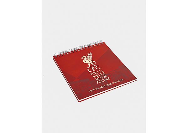 Official Team Liverpool FC 2023 Desk Calendar - Red - Womens, Red