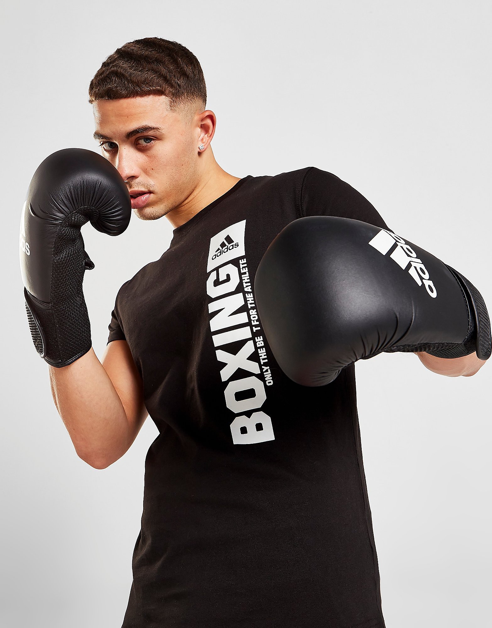 

adidas Boxing T-Shirt - Black - Mens, Black