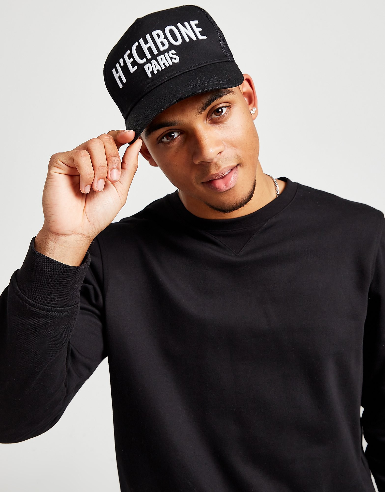 

HECHBONE Logo Cap - Only at JD - Black - Womens, Black