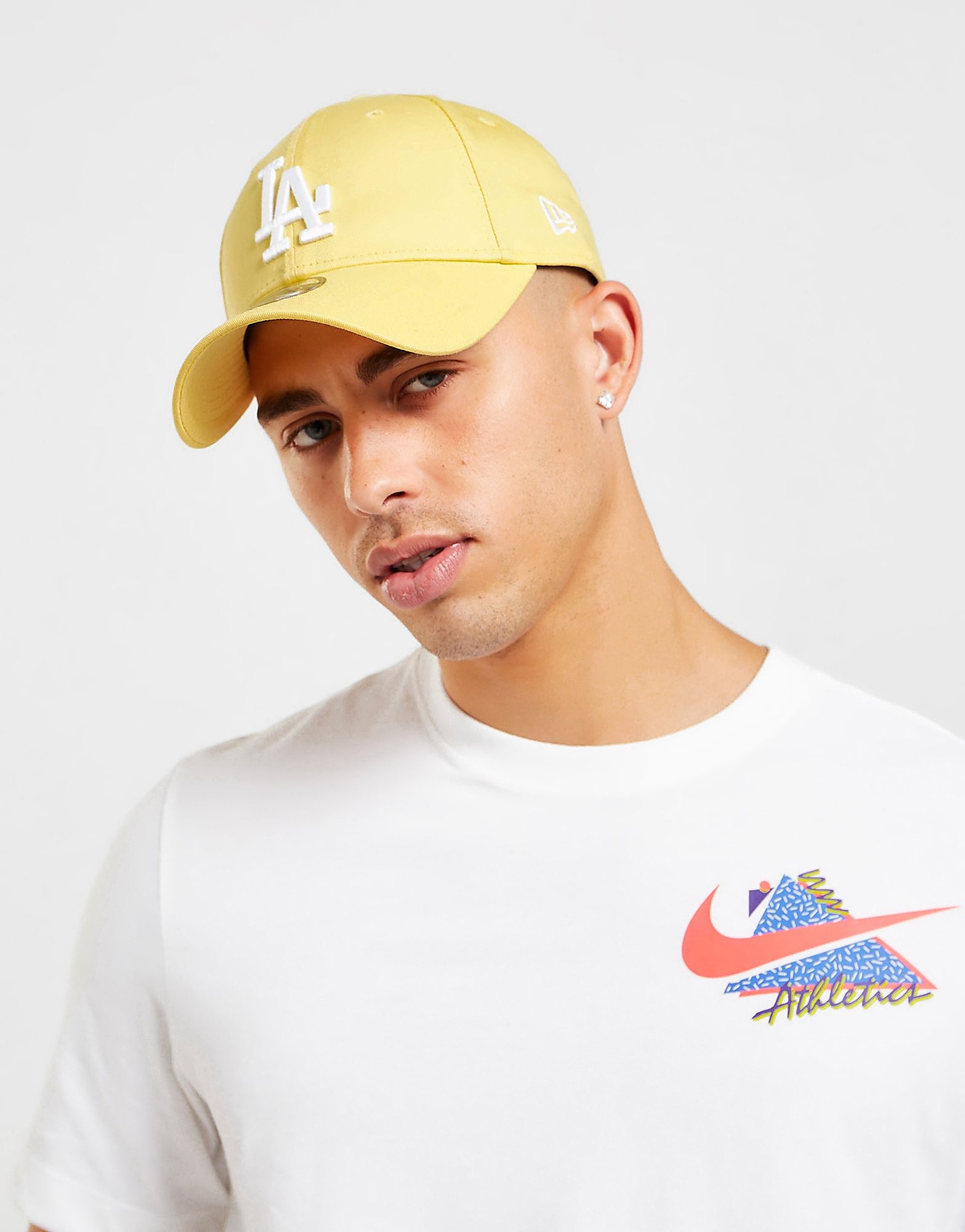 

New Era MLB LA Dodgers 9FORTY Cap - Yellow - Womens, Yellow