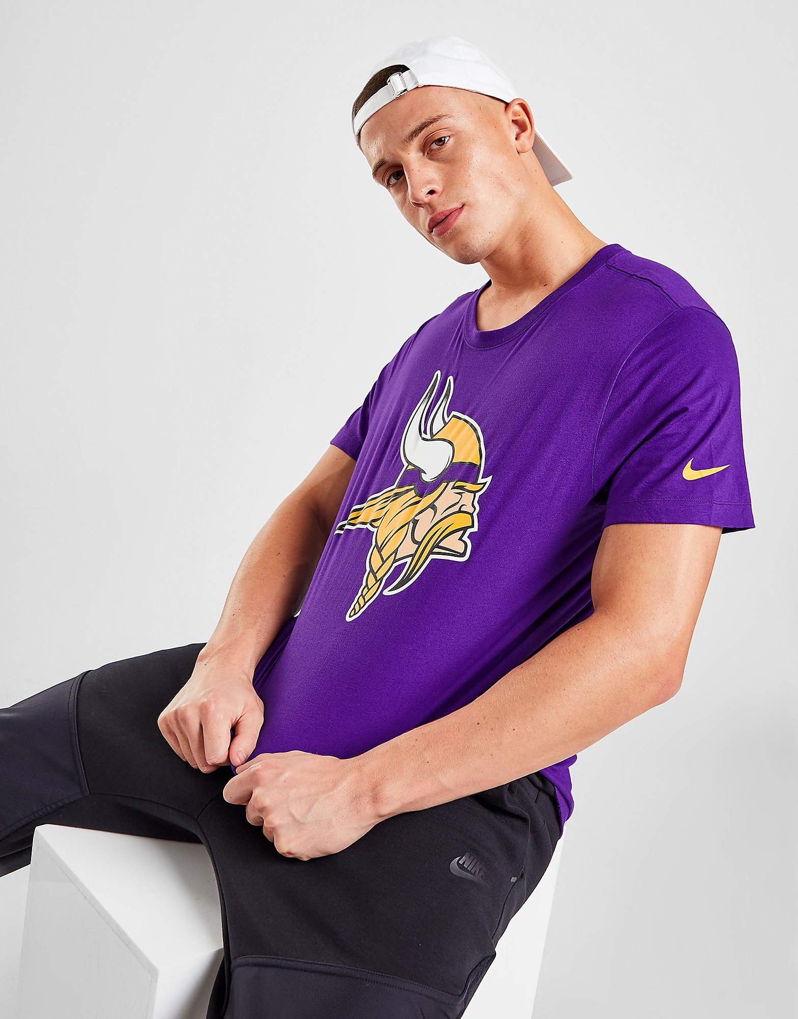 

Nike NFL Minnesota Vikings Logo T-Shirt - Purple - Mens, Purple