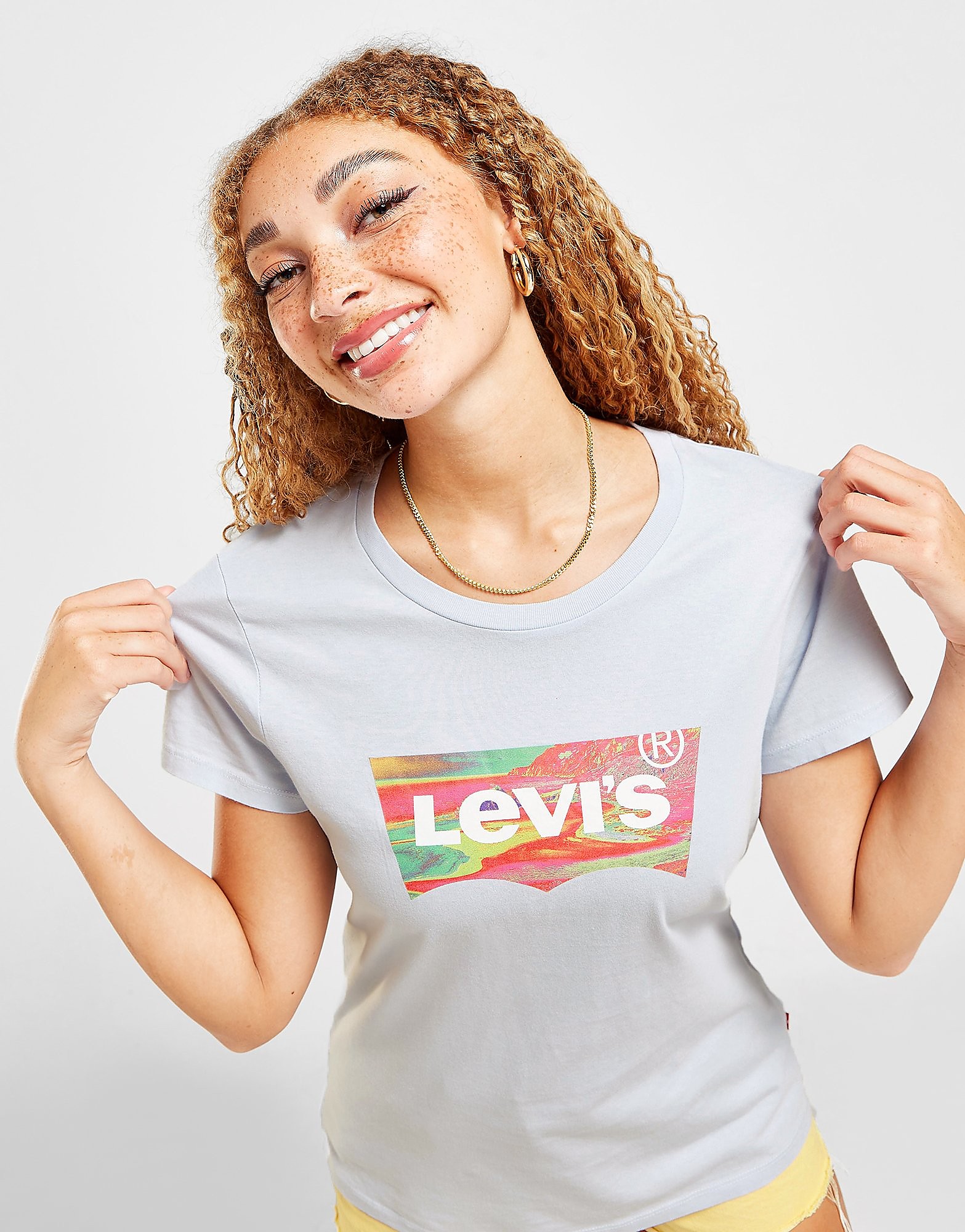 

LEVI'S Batwing T-Shirt - Blue - Womens, Blue