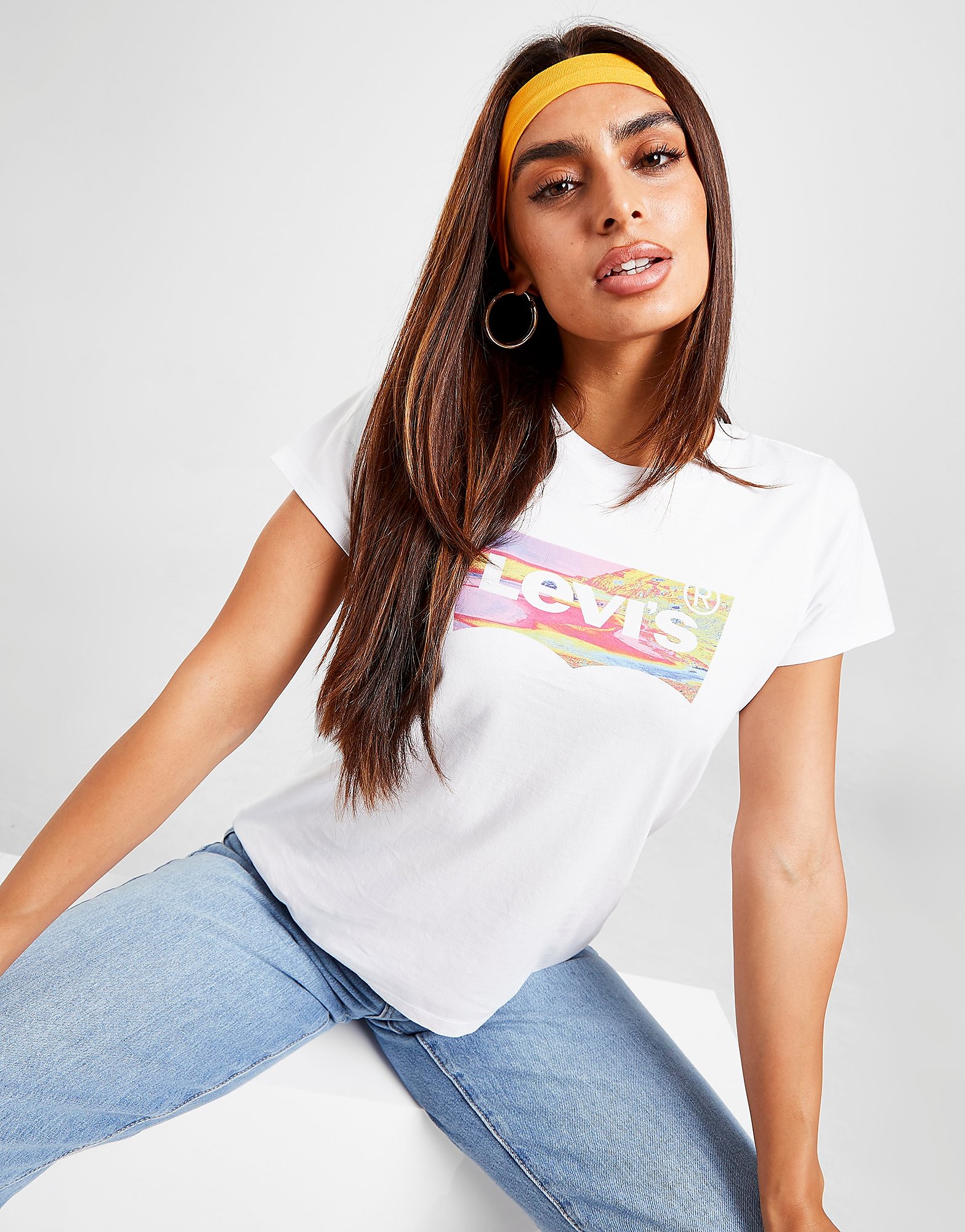 

LEVI'S Batwing T-Shirt - White - Womens, White