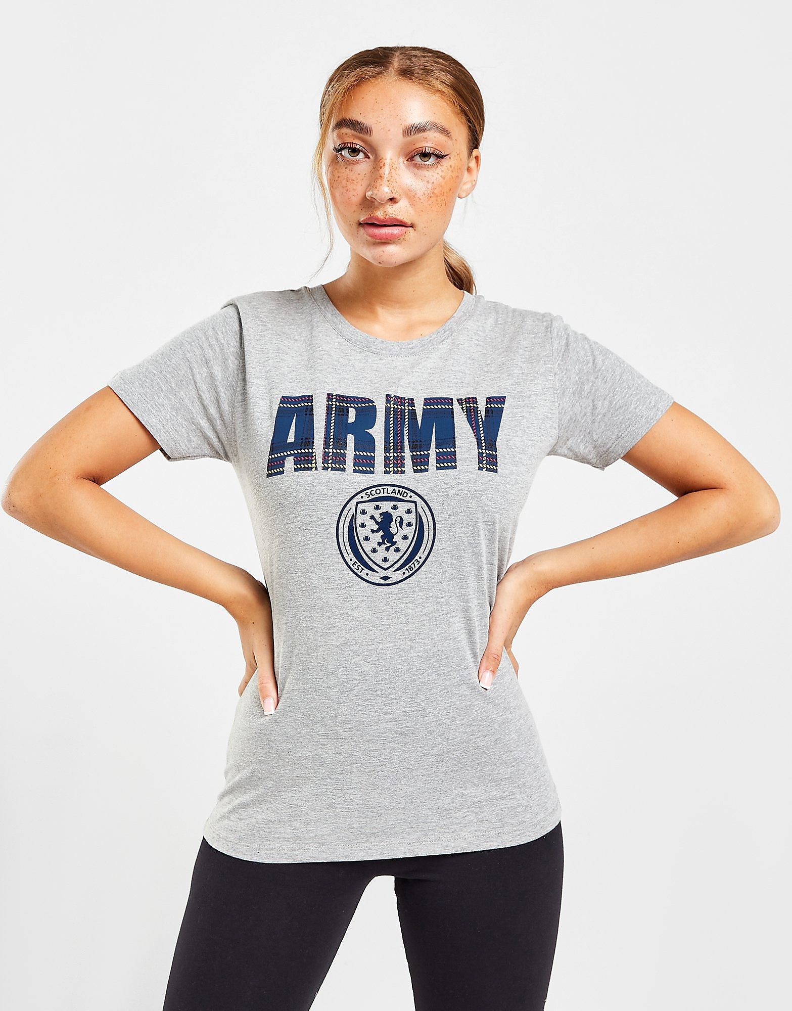 

Official Team Scotland Army T-Shirt - Grey - Womens, Grey