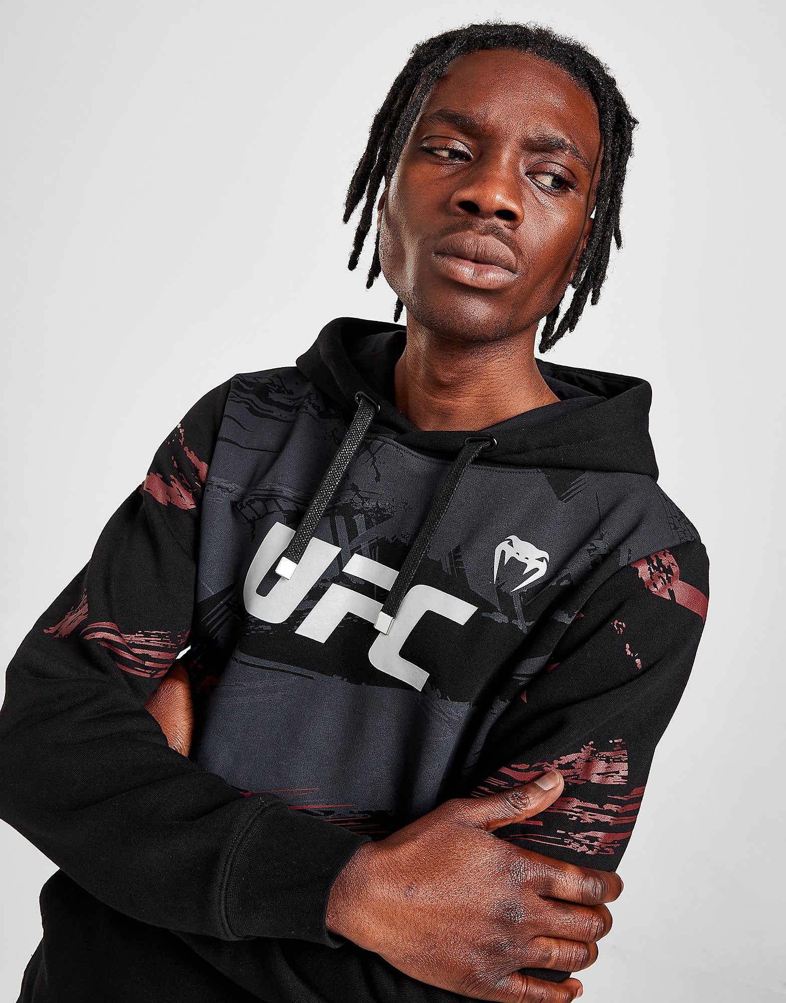 

Venum UFC Fight Week Overhead Hoodie - Black - Mens, Black