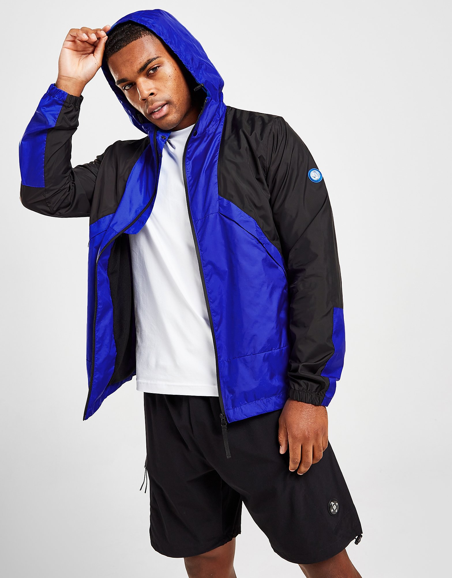

B Malone Trek Jacket - Black/Blue - Mens, Black/Blue