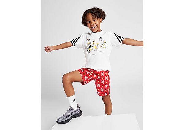 Adidas x Disney Mickey Mouse T shirt Set White/Black online kopen