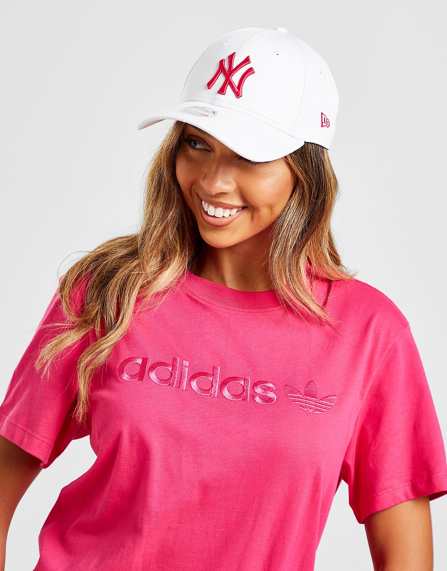 

New Era MLB New York Yankees 9FORTY Cap - White - Womens, White