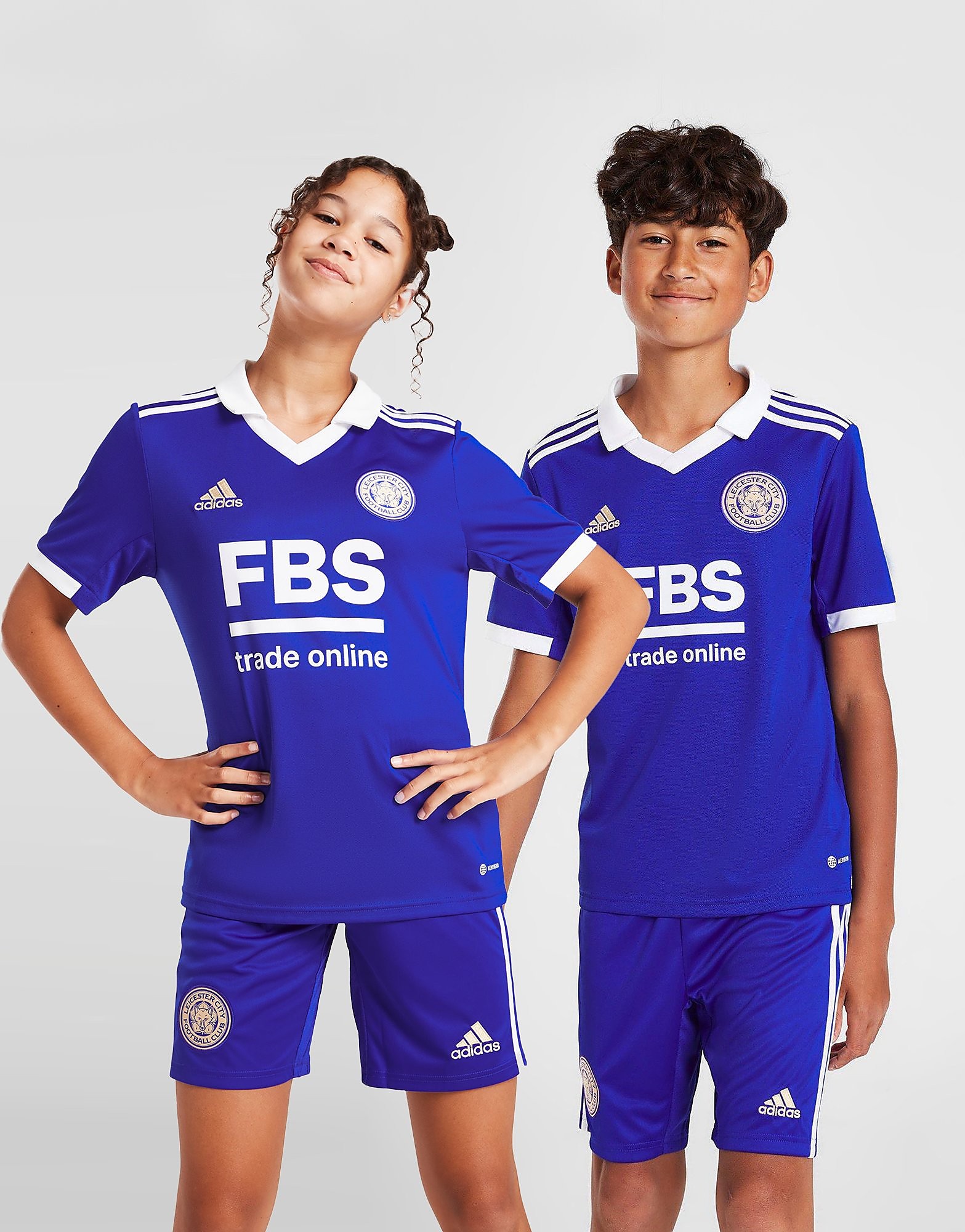 

adidas Leicester City FC 2022/23 Home Shirt Junior - Blue - Kids, Blue