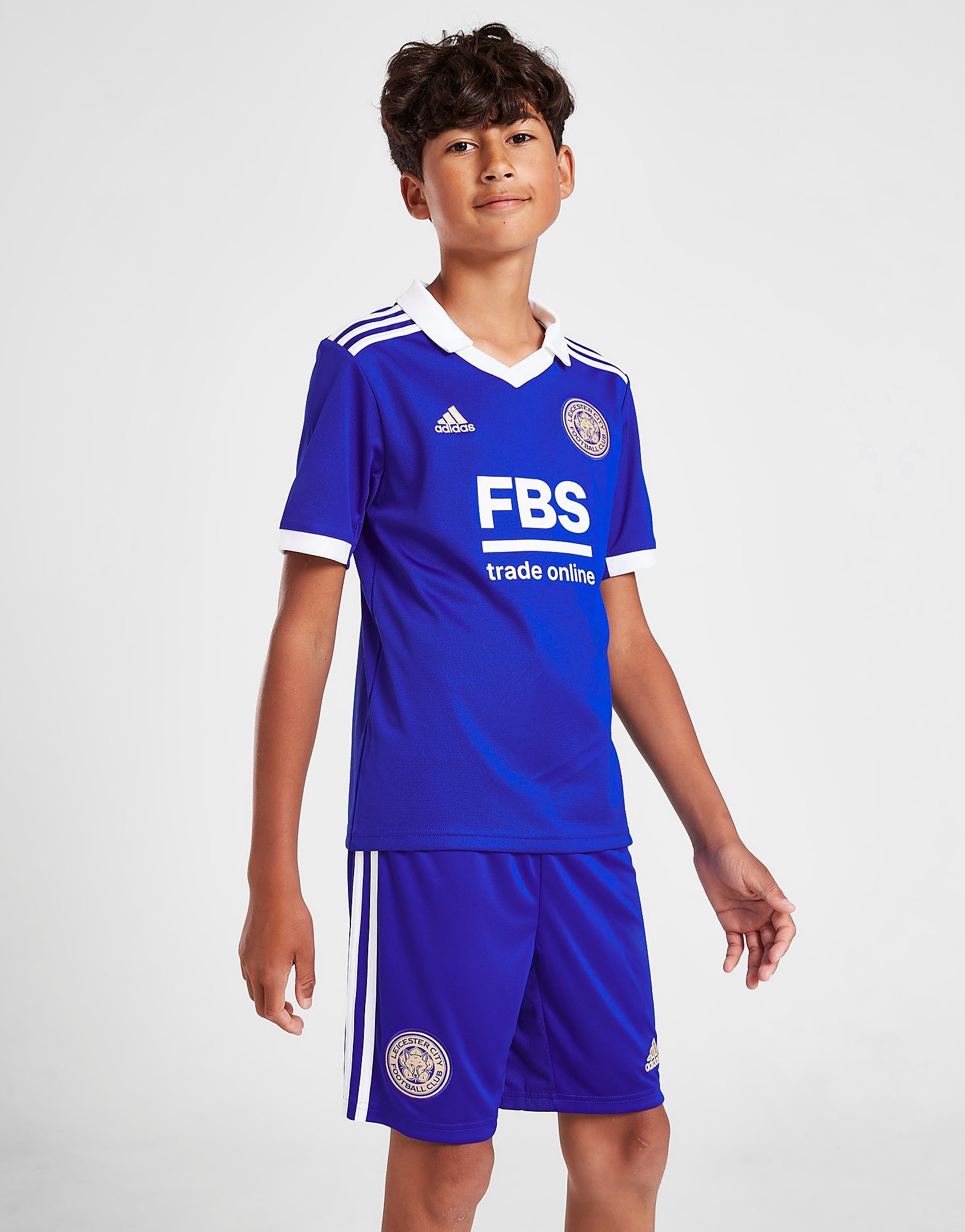 

adidas Leicester City FC 2022/23 Home Shorts Junior - Blue - Kids, Blue