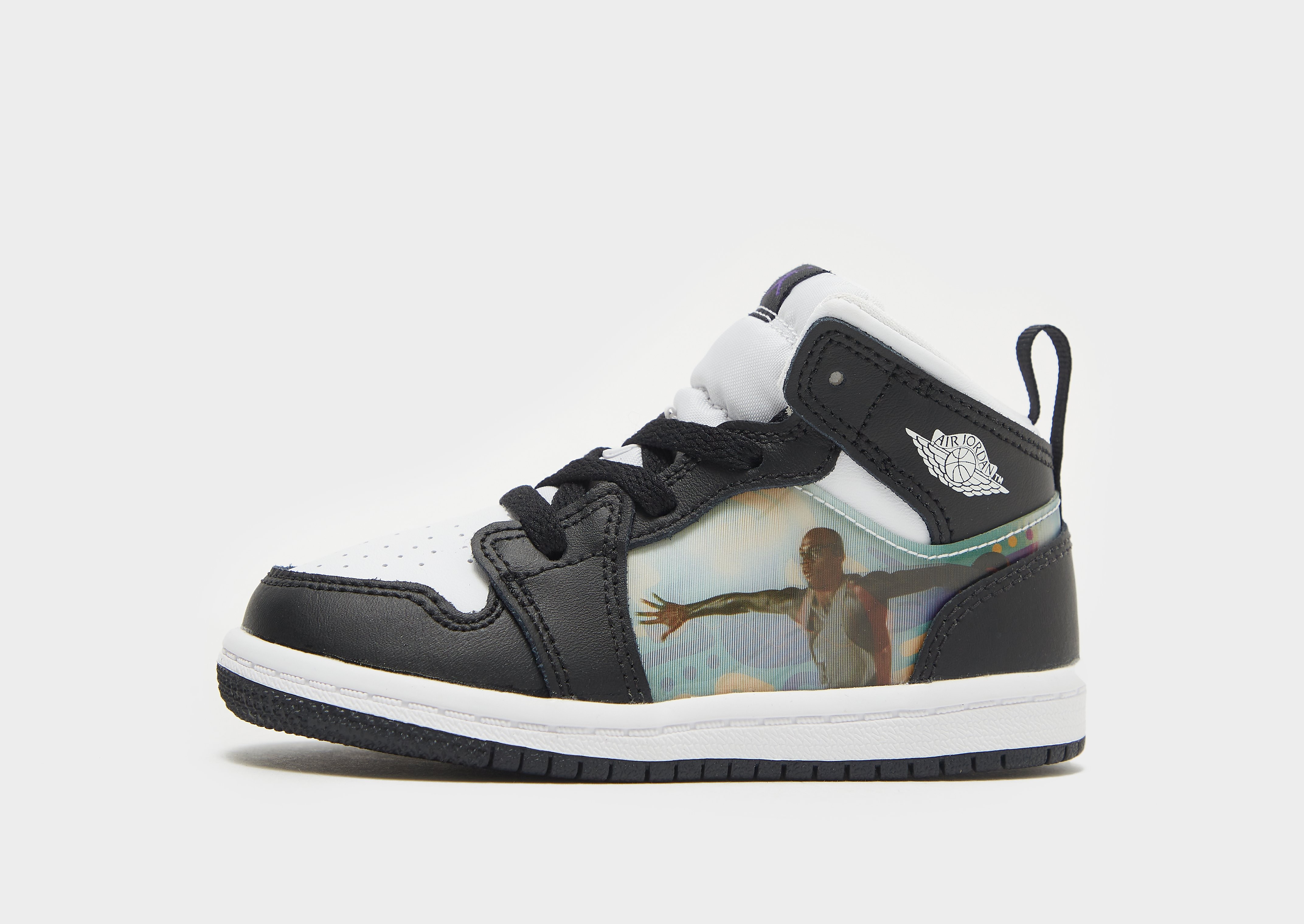 

Jordan Air 1 Mid Infant - Black - Kids, Black