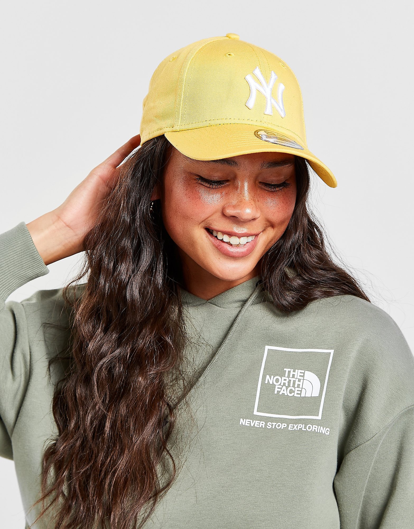 

New Era MLB New York Yankees 9FORTY Cap - Yellow - Womens, Yellow