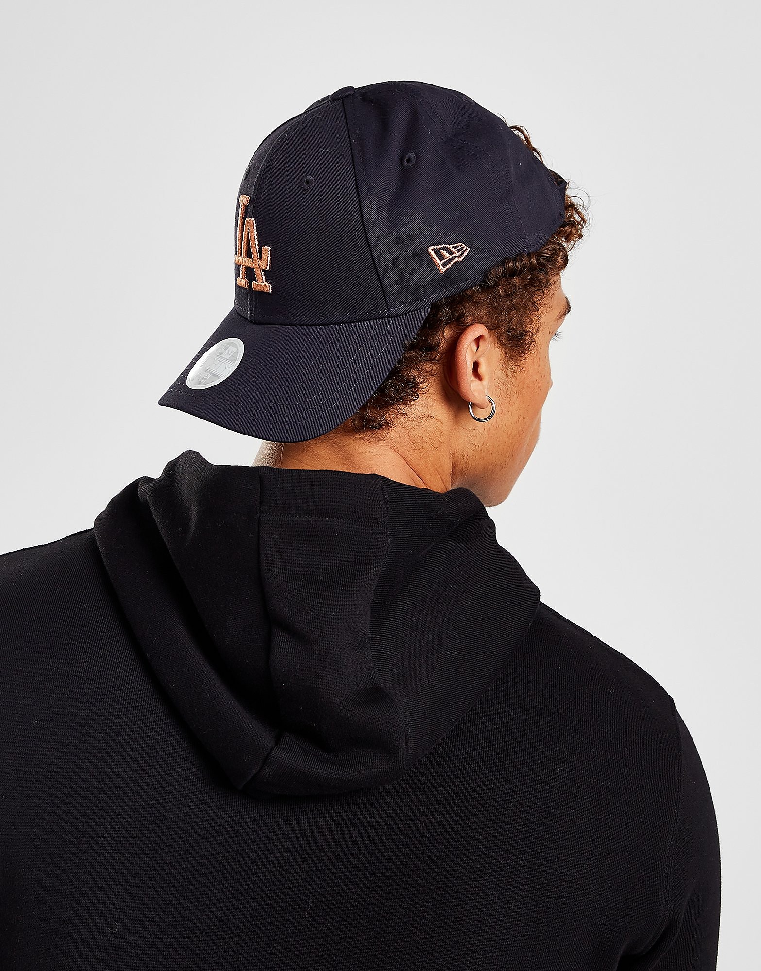 

New Era MLB Los Angeles Dodgers 9FORTY Metallic Cap - Navy - Womens, Navy