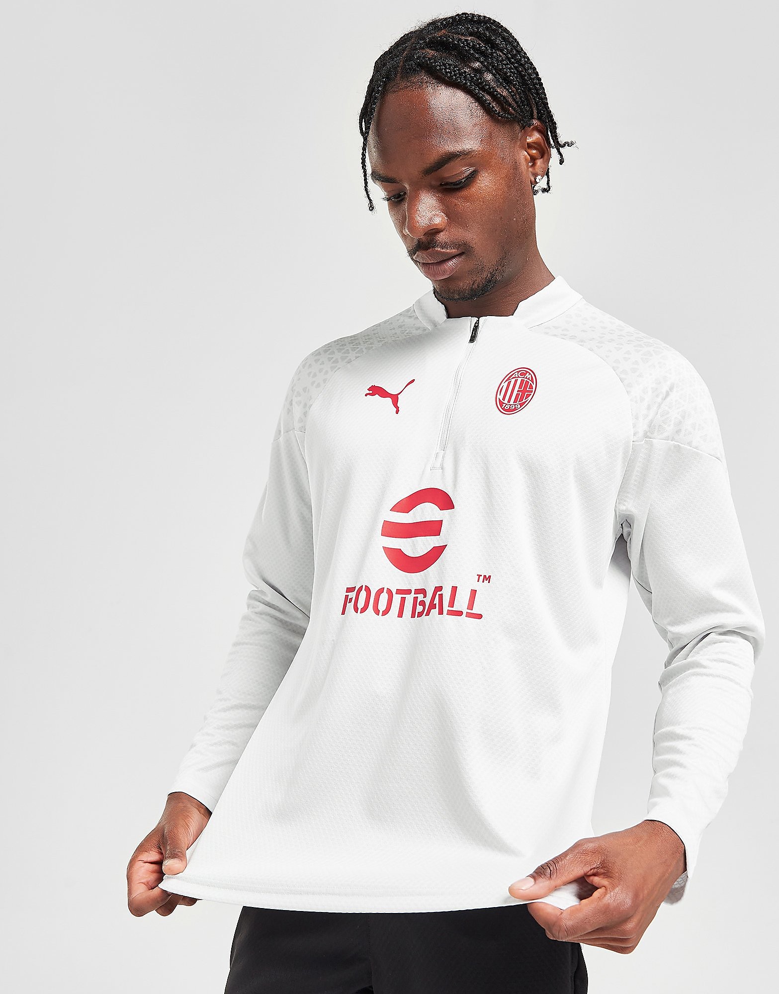 Puma Camisola Desportiva AC Milan Training - Grey, Grey