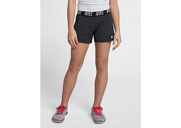 Nike Short de training Nike Dri-FIT Trophy pour Fille plus âgée - Black/Heather/White, Black/Heather