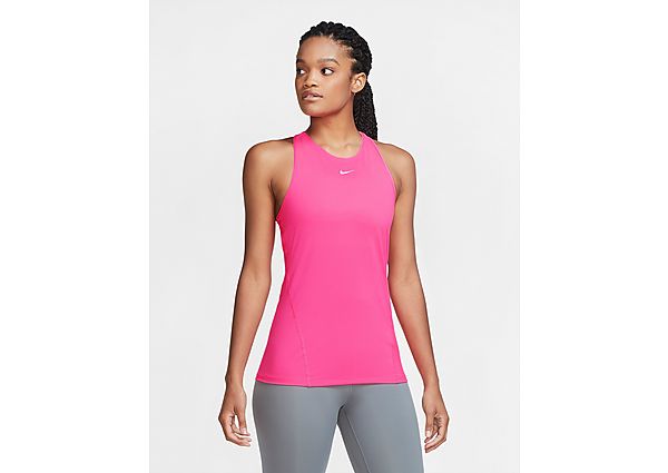 Nike Débardeur Training Pro Femme - Hyper Pink/White, Hyper Pink/White