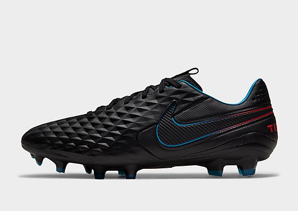 Nike Chaussure de football à crampons pour terrain sec Nike Tiempo Legend 8 Pro FG - Black/Siren Red
