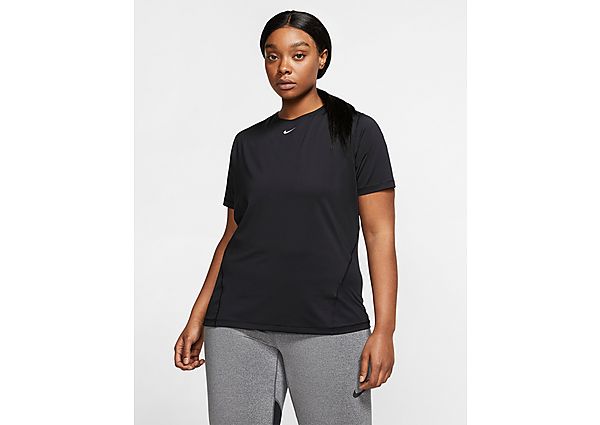 Nike Top Mesh Plus Size Femme - Black/White, Black/White