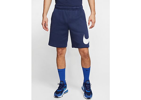 Nike Short imprimé Nike Sportswear Club pour Homme - Midnight Navy/White/White, Midnight Navy/White/