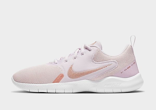 Nike Chaussure de running Nike Flex Experience Run 10 pour Femme - Champagne/Light Violet/White/Meta