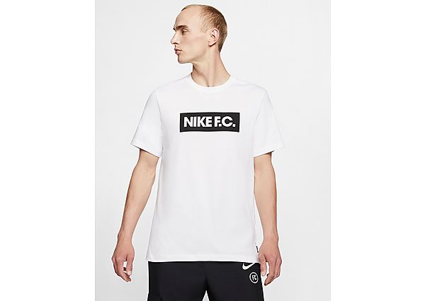 Nike Tee-shirt de football Nike F.C. SE11 pour Homme - White/Black, White/Black