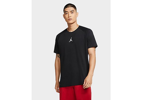 Nike Haut de training à manches courtes Jordan Air pour Homme - Black/White, Black/White