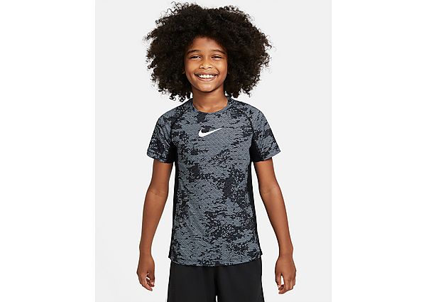 Nike Haut de training imprimé Nike Pro pour Garçon plus âgé - Black/White, Black/White