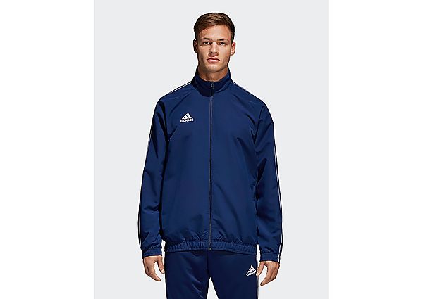 adidas Veste de présentation Core 18 - Dark Blue / White, Dark Blue / White
