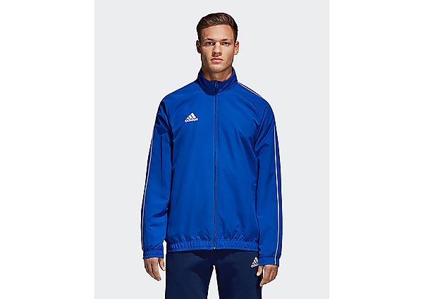 adidas Veste de présentation Core 18 - Bold Blue / White, Bold Blue / White