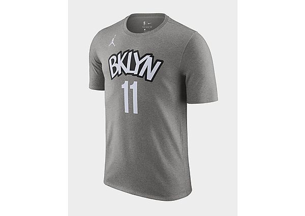 Jordan T-shirt NBA Brooklyn Nets Irving #11 Manches courtes Homme - Dark Grey Heather, Dark Grey Hea