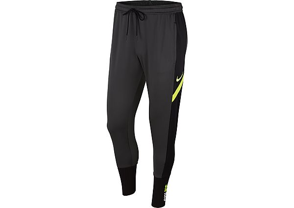 Nike Pantalon de football en maille Tottenham Hotspur pour Homme - Dark Smoke Grey/Black/Lemon Venom