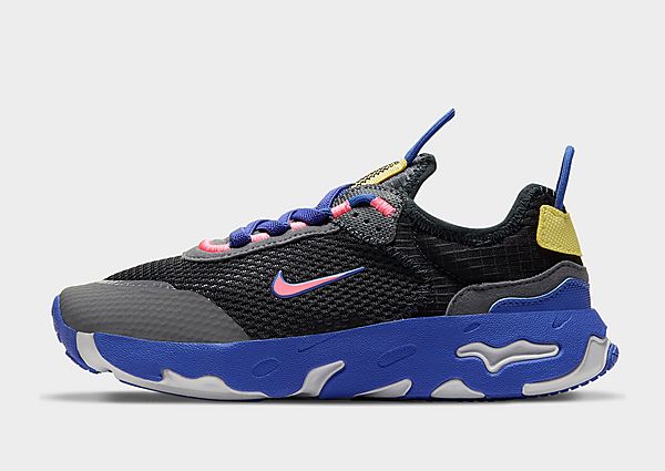 Nike Chaussure Nike RT Live pour Jeune enfant - Dark Smoke Grey/Smoke Grey/Sapphire/Sunset Pulse, Da