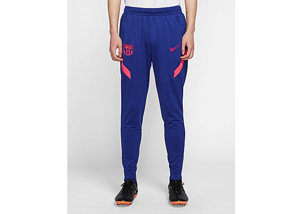 Nike Pantalon de football en maille FC Barcelona Strike pour Homme - Deep Royal Blue/Light Fusion Re