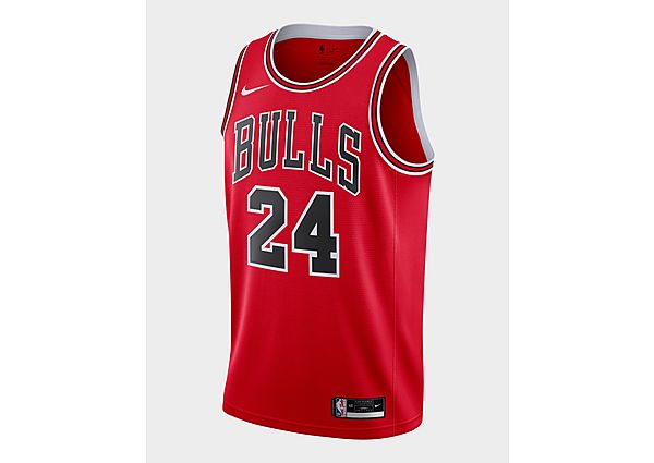 Nike Maillot Nike NBA Swingman Lauri Markkanen Bulls Icon Edition 2020 - University Red/White/Black,