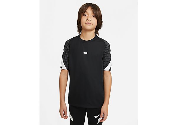 Nike Haut de football à manches courtes Nike Dri-FIT Strike pour Enfant plus âgé - Black/Anthracite/
