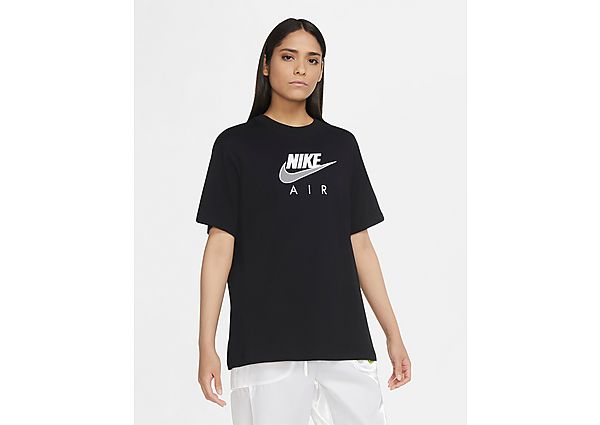 Nike Haut boyfriend Nike Air pour Femme - Black/White, Black/White