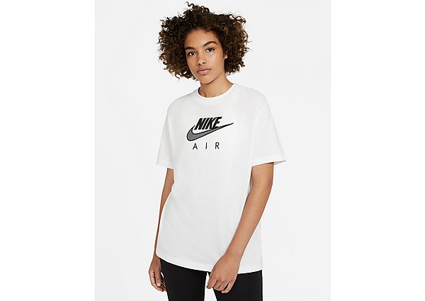 Nike Haut boyfriend Nike Air pour Femme - White/Black, White/Black