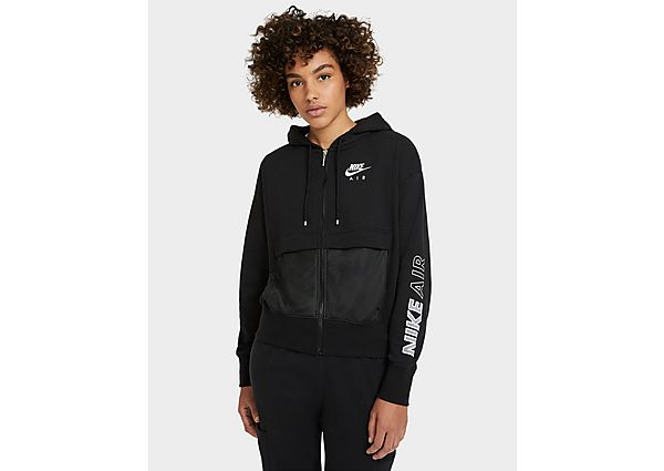 Nike Haut à zip en tissu Fleece Nike Air pour Femme - Black/White, Black/White