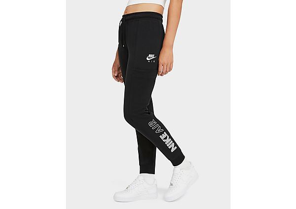 Nike Jogging Air Fleece Femme - Black/White, Black/White