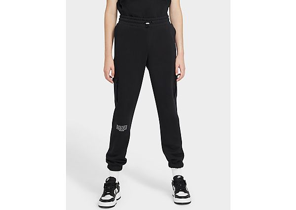 Nike Pantalon en molleton Nike Sportswear Swoosh pour Femme - Black/White, Black/White