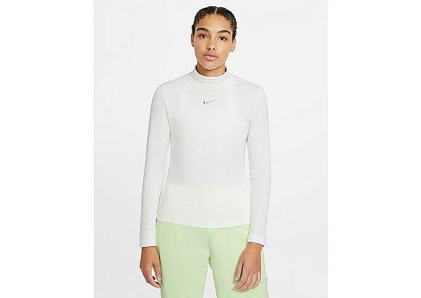 Nike Haut à manches longues Nike Sportswear Swoosh pour Femme - White, White
