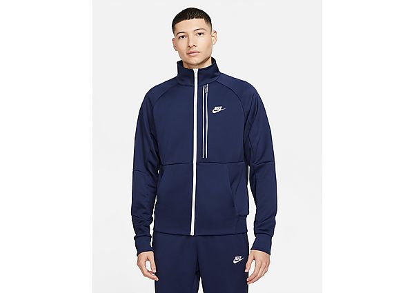 Nike Veste N98 Nike Sportswear Tribute pour Homme - Midnight Navy/White, Midnight Navy/White