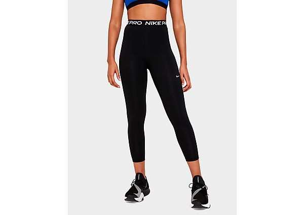 Nike Legging 7/8 taille haute Nike Pro 365 pour Femme - Black/White, Black/White